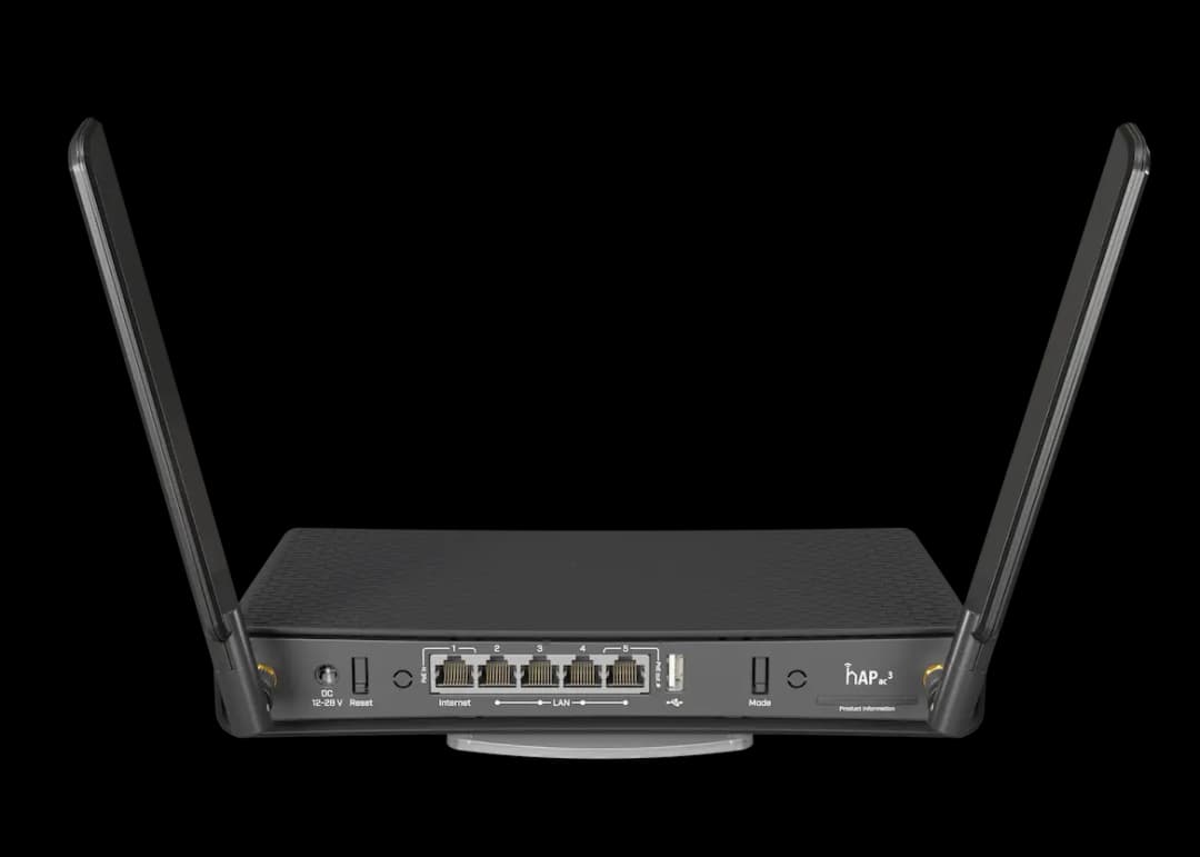 MikroTik hAP ac3 - Routeur WiFi professionnel